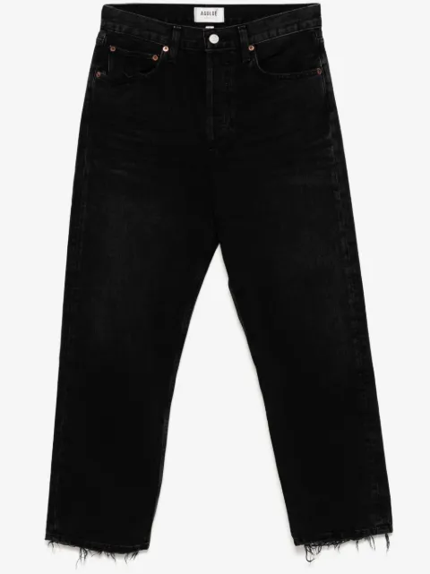 AGOLDE distressed cropped jeans