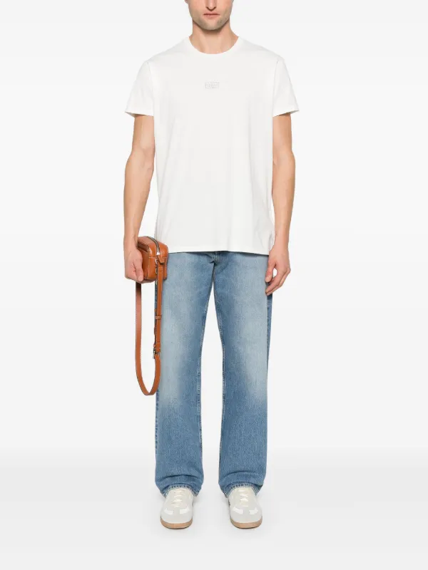 Maison Margiela ナンバーロゴ Tシャツ ホワイト M Maison Margiela ナンバーモチーフ Tシャツ | ホワイト | FARFETCH JP