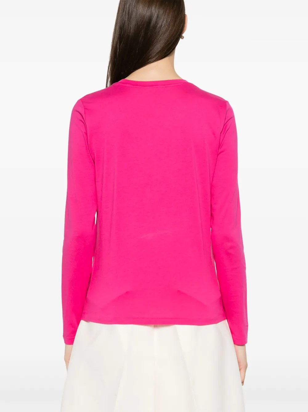Shop Polo Ralph Lauren Long-sleeve T-shirt In Pink