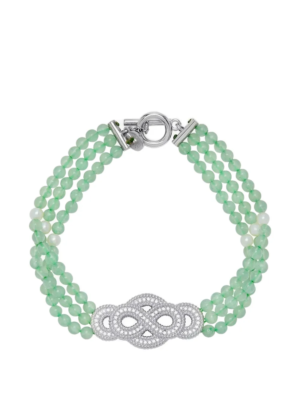 Shanghai Tang Infinite Knot bracelet - Argento