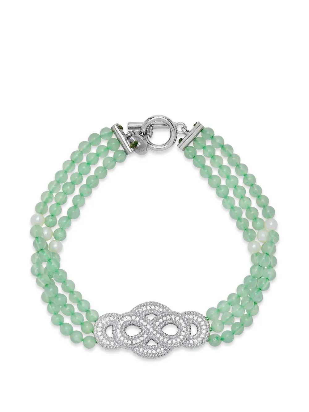 Shanghai Tang Infinite Knot bracelet - Argento