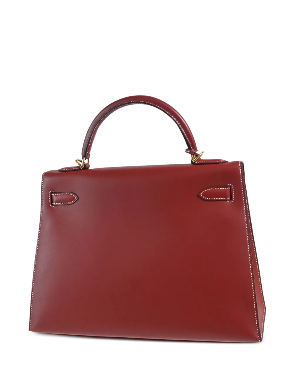 Hermès Pre-Owned 2000s Kelly 32 Sellier handtas - Rood