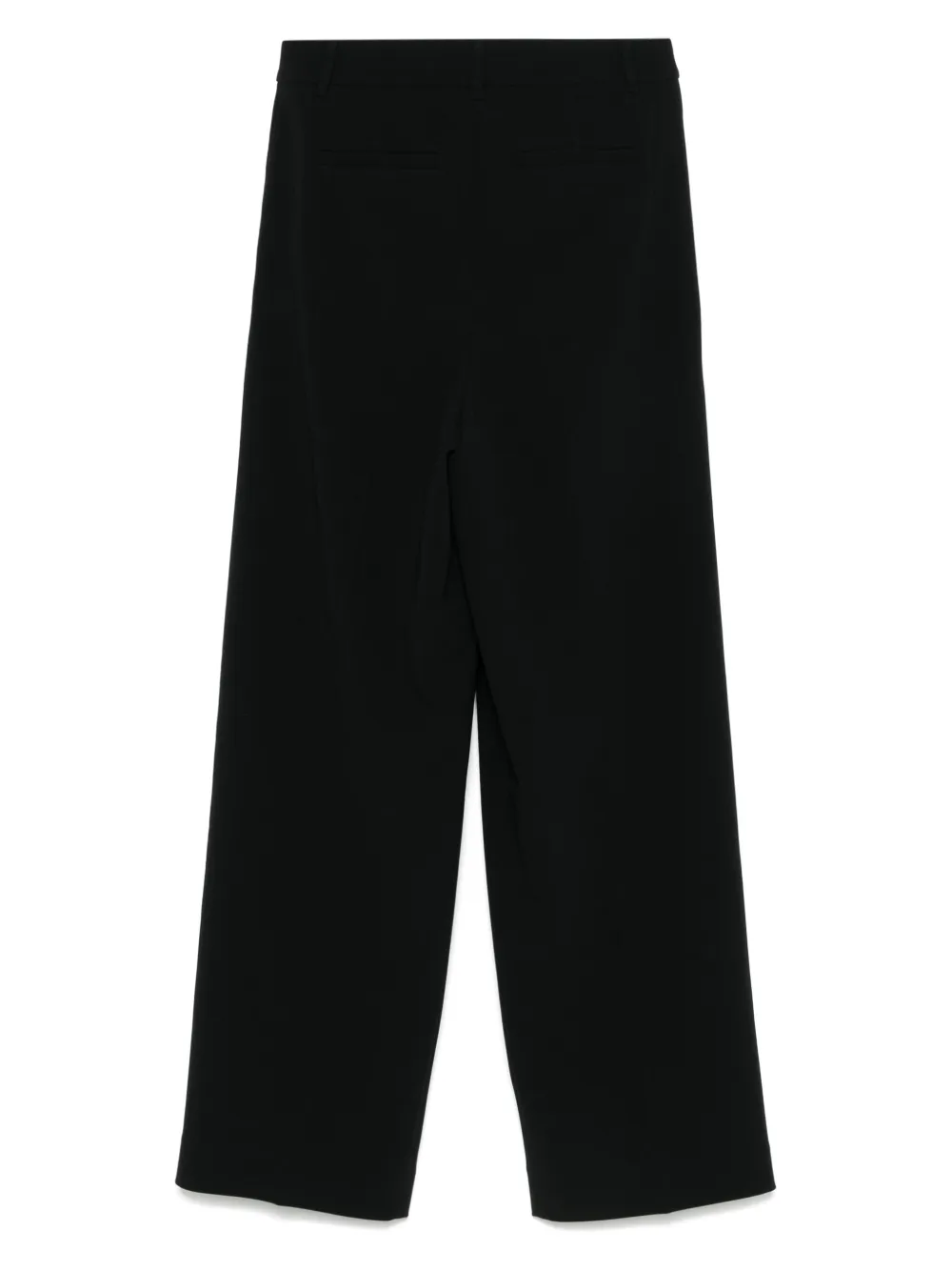 Michael Kors Broek met geplooid detail Zwart