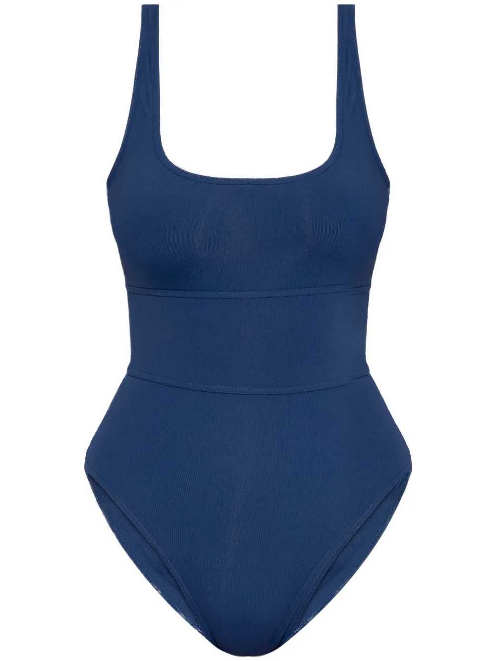 Melissa Odabash Square Collar Swimsuit In Blue