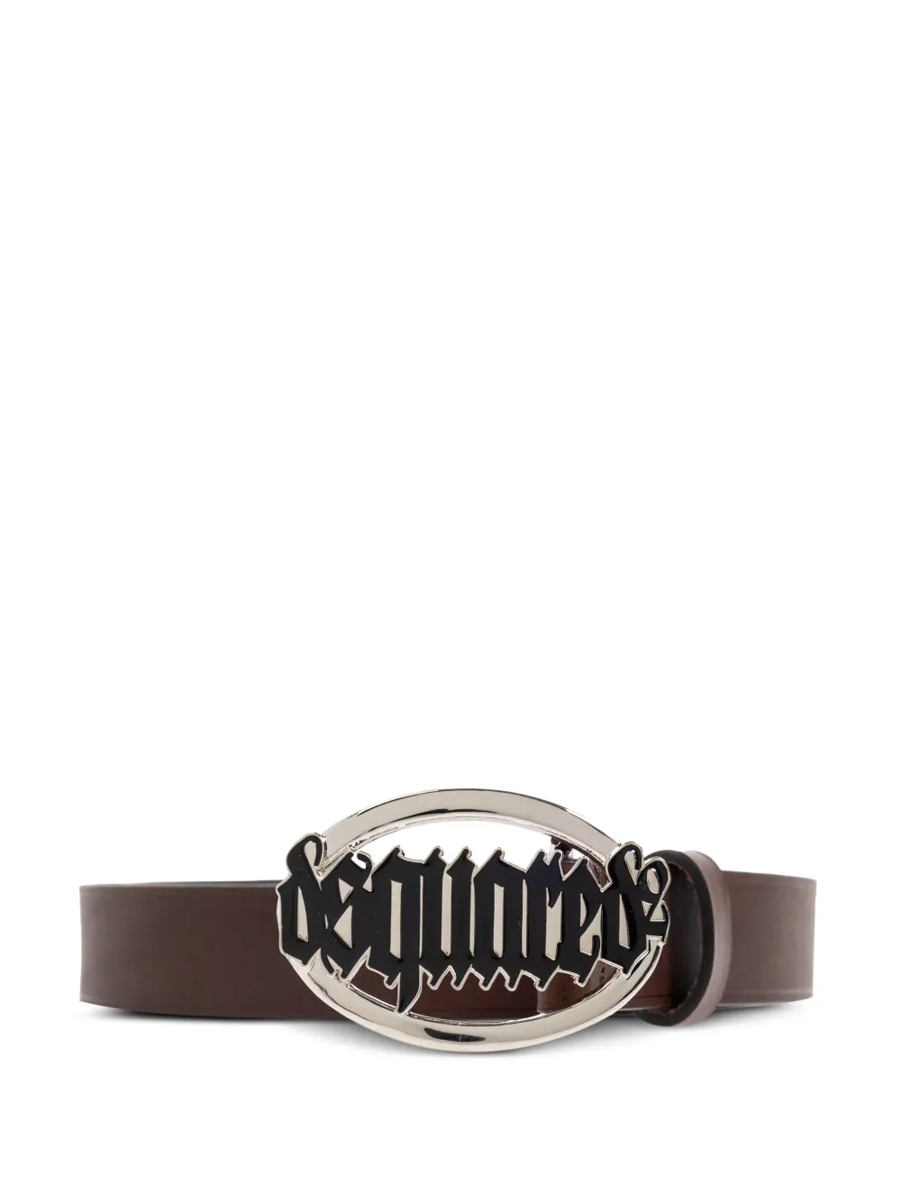 DSQUARED2 Riem met logogesp Bruin