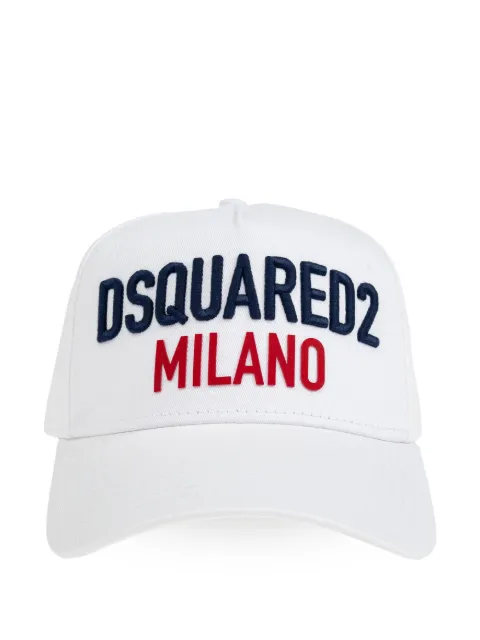 DSQUARED2 gorra con logo bordado
