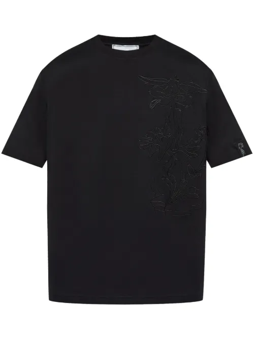 Iceberg t-shirt à broderies - Noir - Iceberg - Modalova