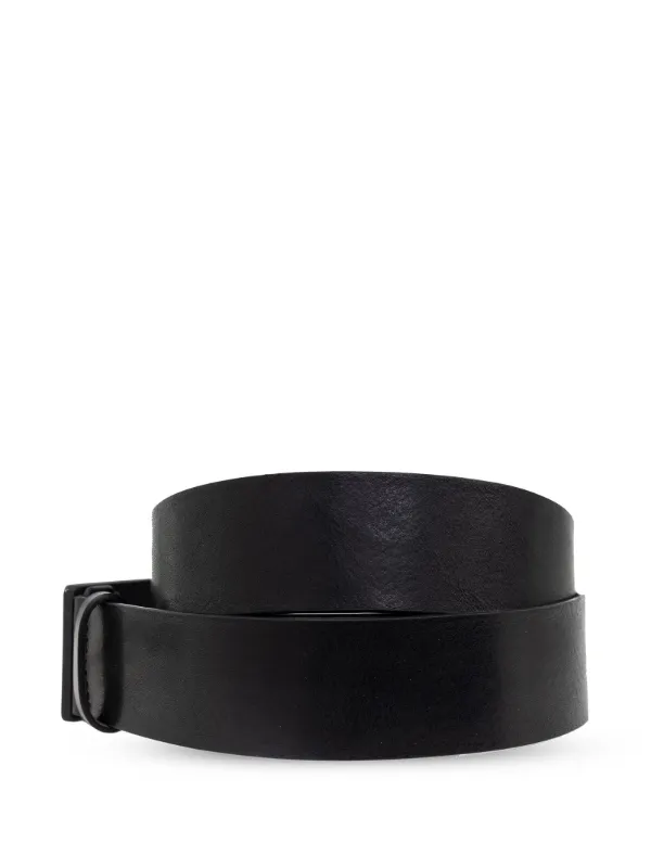 DSQUARED² エンボス加工レザーベルト DSQUARED2 ロゴエンボス レザーベルト | ブラック | FARFETCH JP