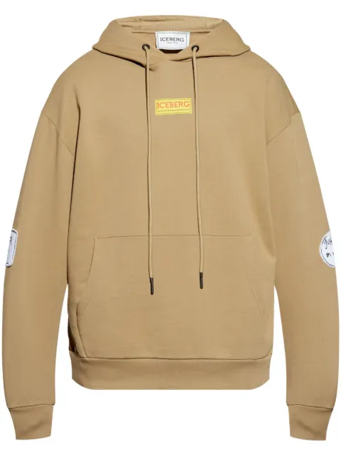 Iceberg hoodie con cordones