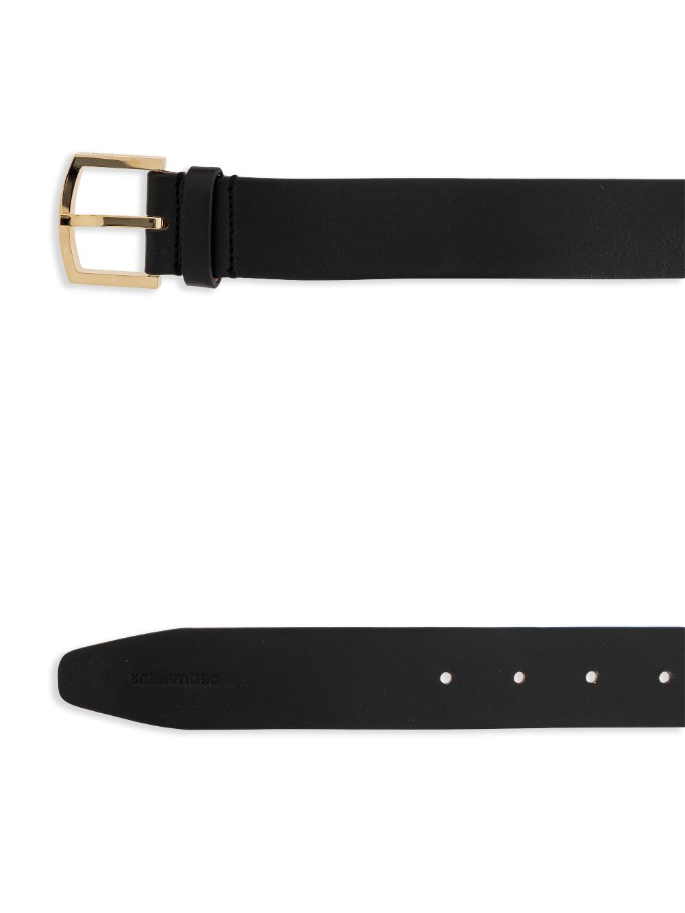 DSQUARED2 leather belt - Zwart