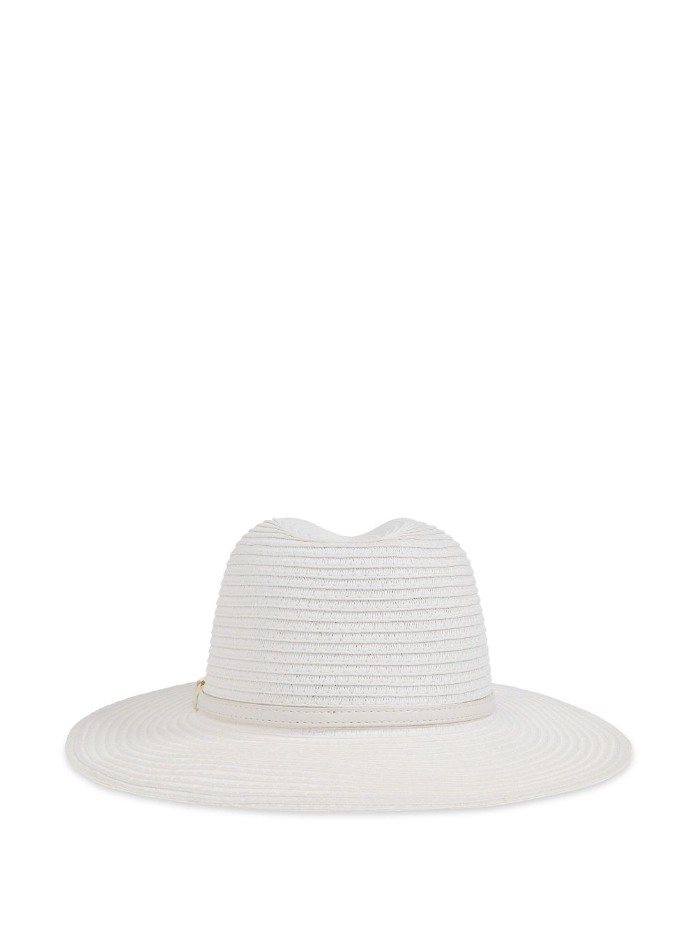 Melissa Odabash Geweven fedora hoed - Wit