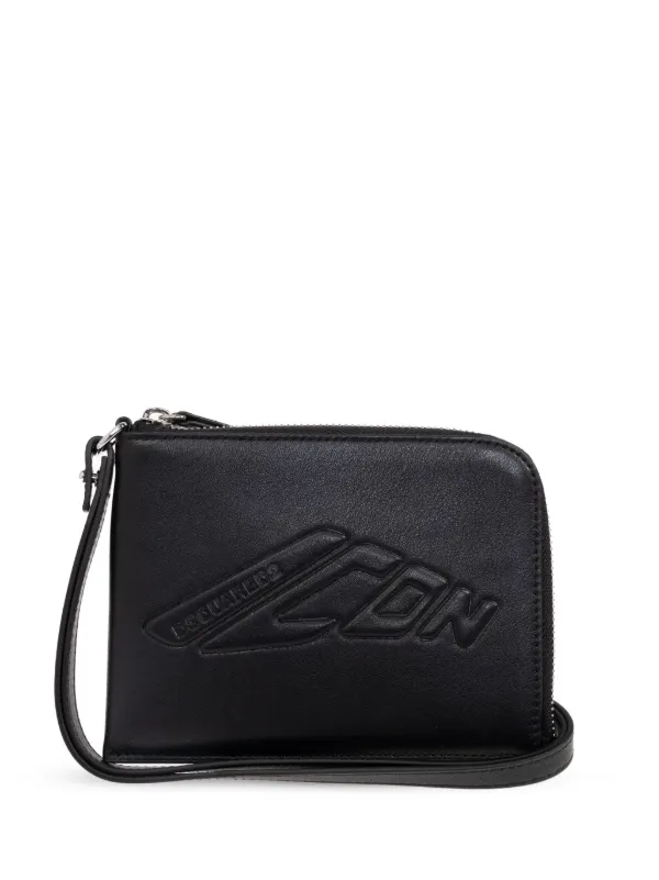 DSQUARED2 Leather Belt Bag Black FARFETCH UZ - Main Image