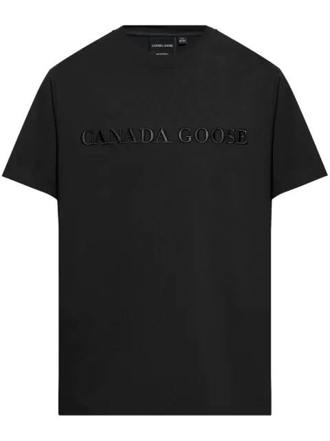 Canada Goose playera con logo bordado