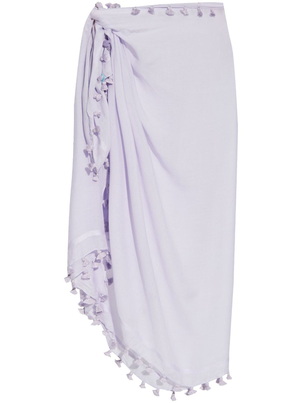 Melissa Odabash tasseled sarong - Purple