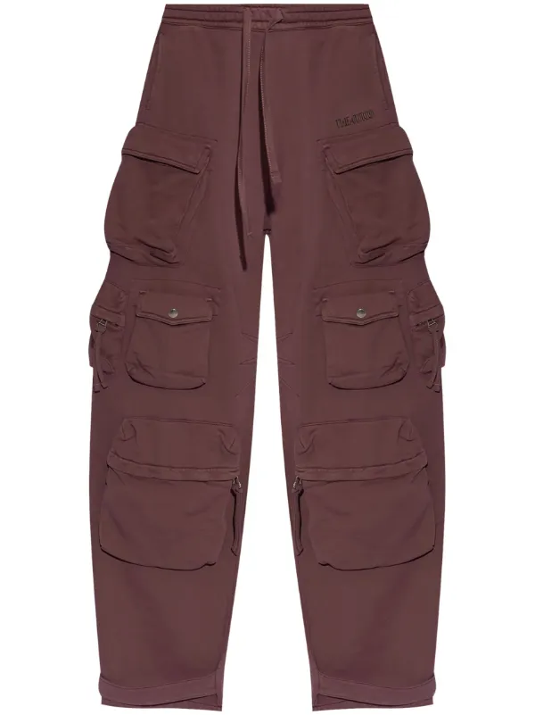 The Attico Cargo Trousers in Purple
