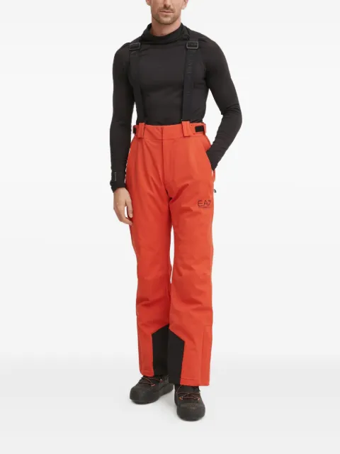 Ea7 Emporio Armani pantalones para nieve con logo estampado