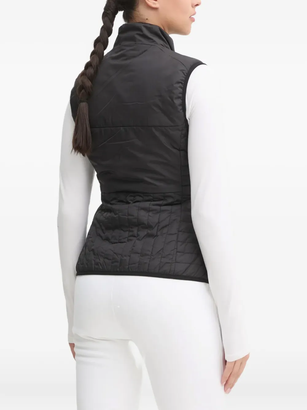 Ea7 Hooded Ski Jacket In White