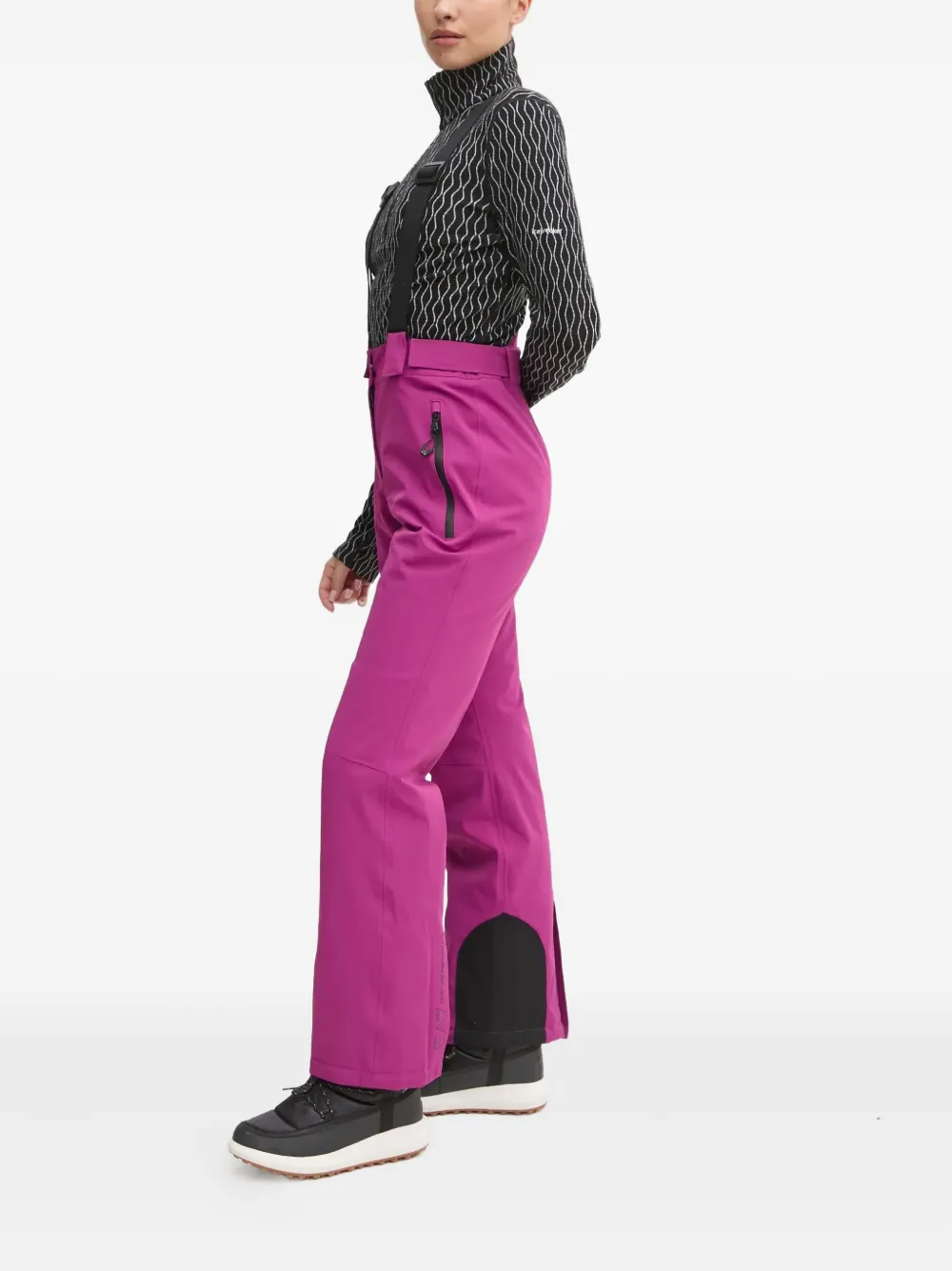 Ea7 Emporio Armani Skibroek met logopatch Roze