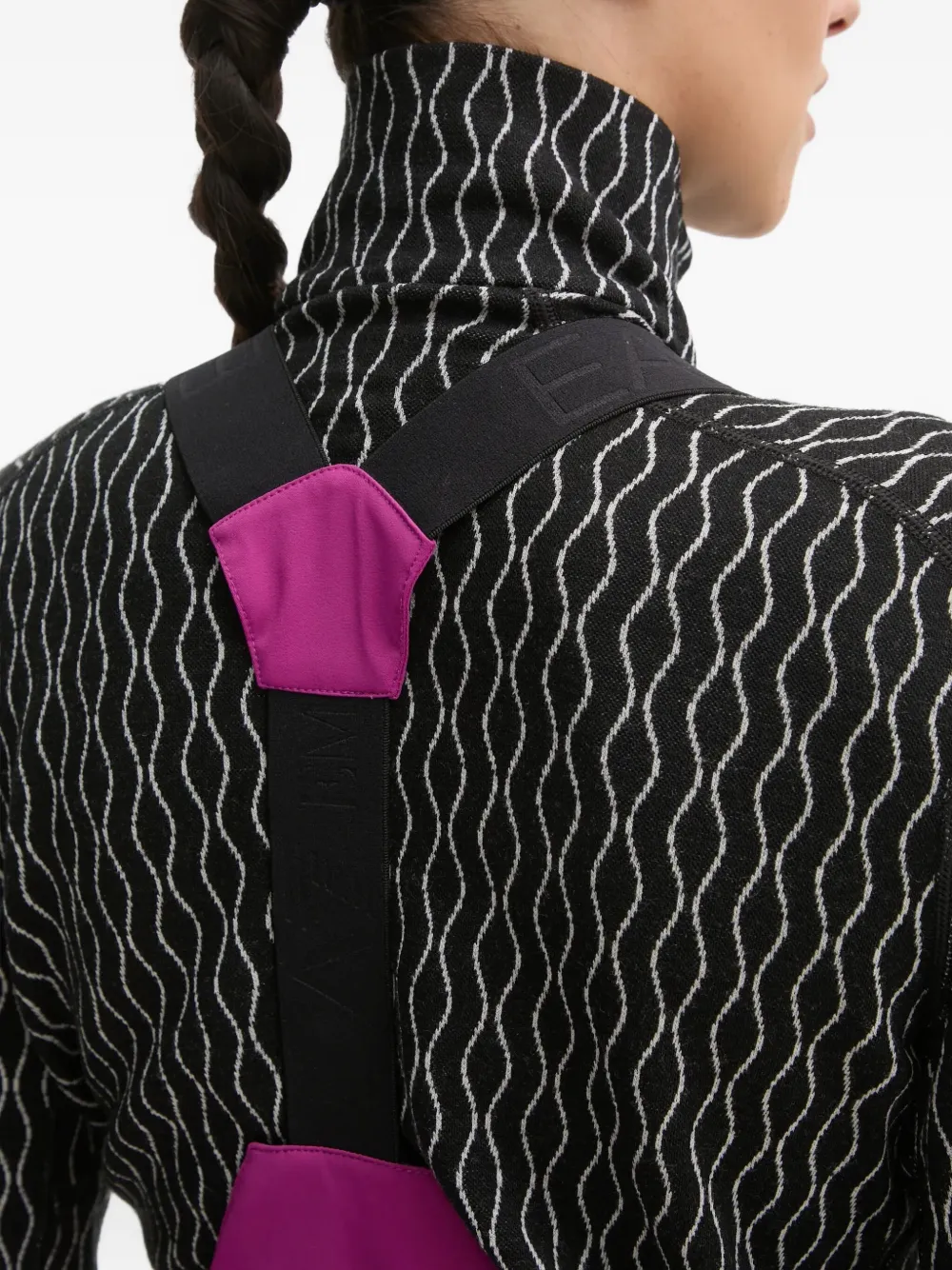 Ea7 Emporio Armani Skibroek met logopatch Roze