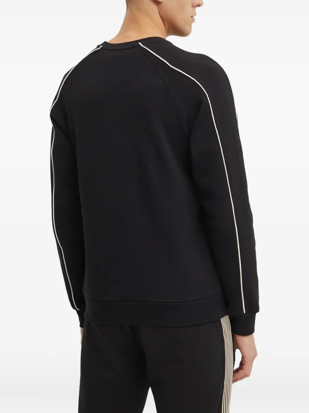 Ea7 Emporio Armani Sweater met ronde hals Zwart