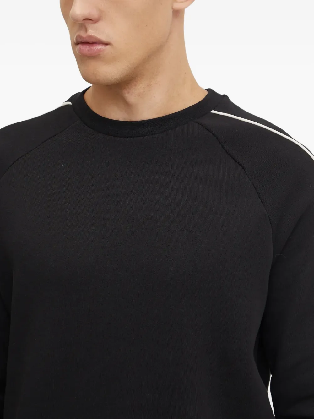 Ea7 Emporio Armani Sweater met ronde hals Zwart