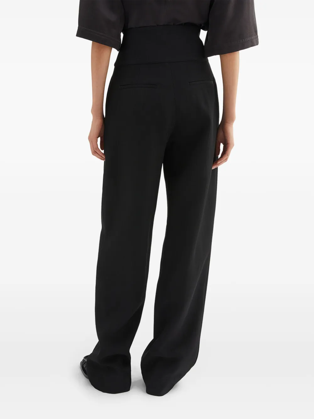 Jil Sander Pantalon Zwart