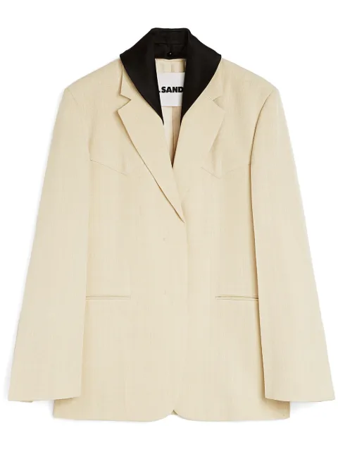 Jil Sander single-breasted blazer