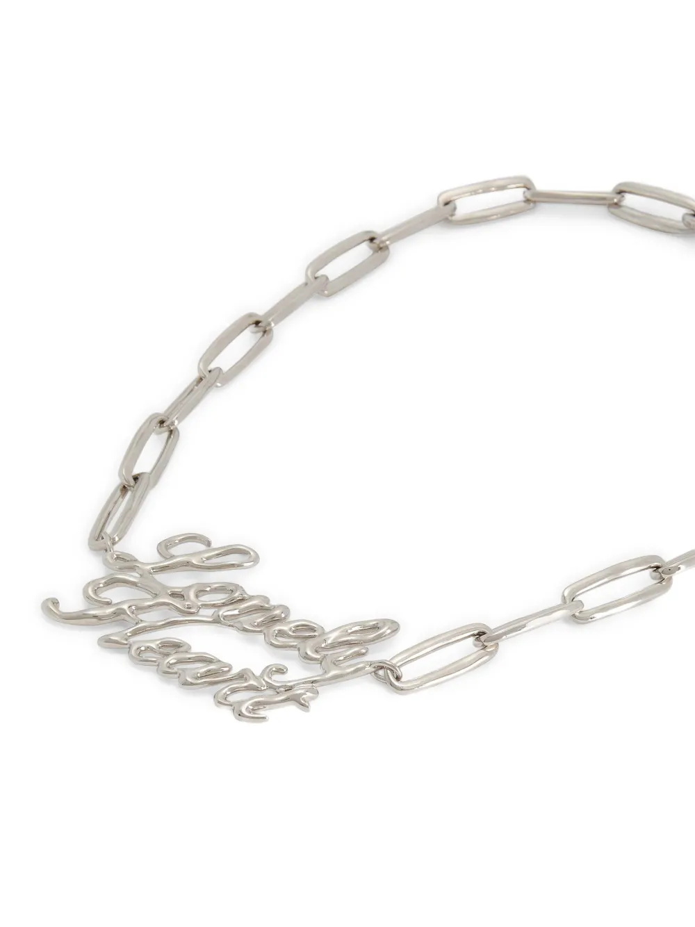 Jil Sander Chain Necklace In Silver