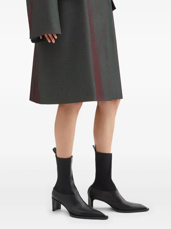 Jil Sander Ankle Boots | Black | FARFETCH ZA