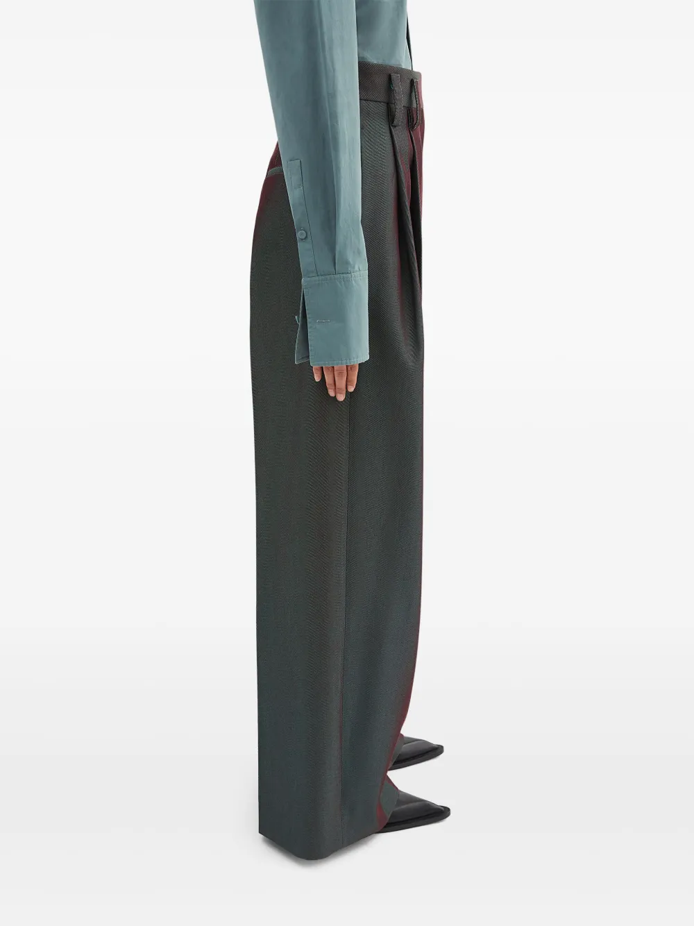 Jil Sander Pantalon Grijs