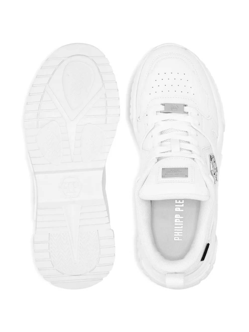 Philipp Plein New Predator hexagon-logo sneakers White