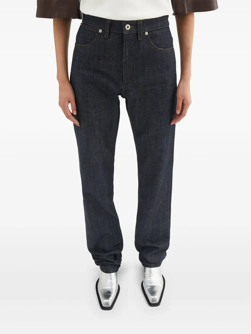 Jil Sander Skinny jeans Zwart