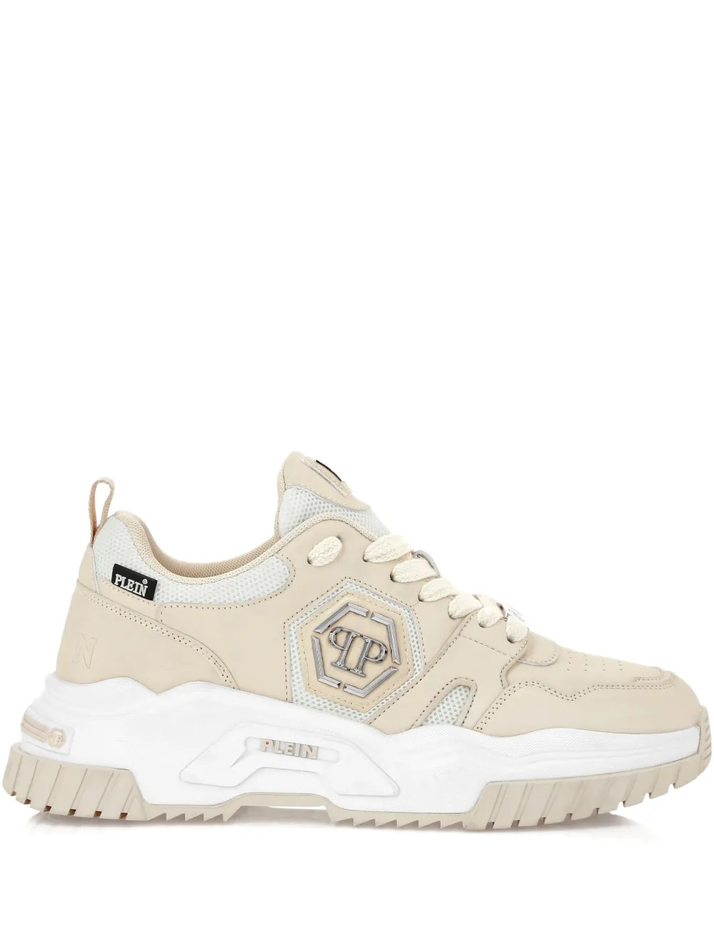 Philipp Plein logo-plaque sneakers Neutrals