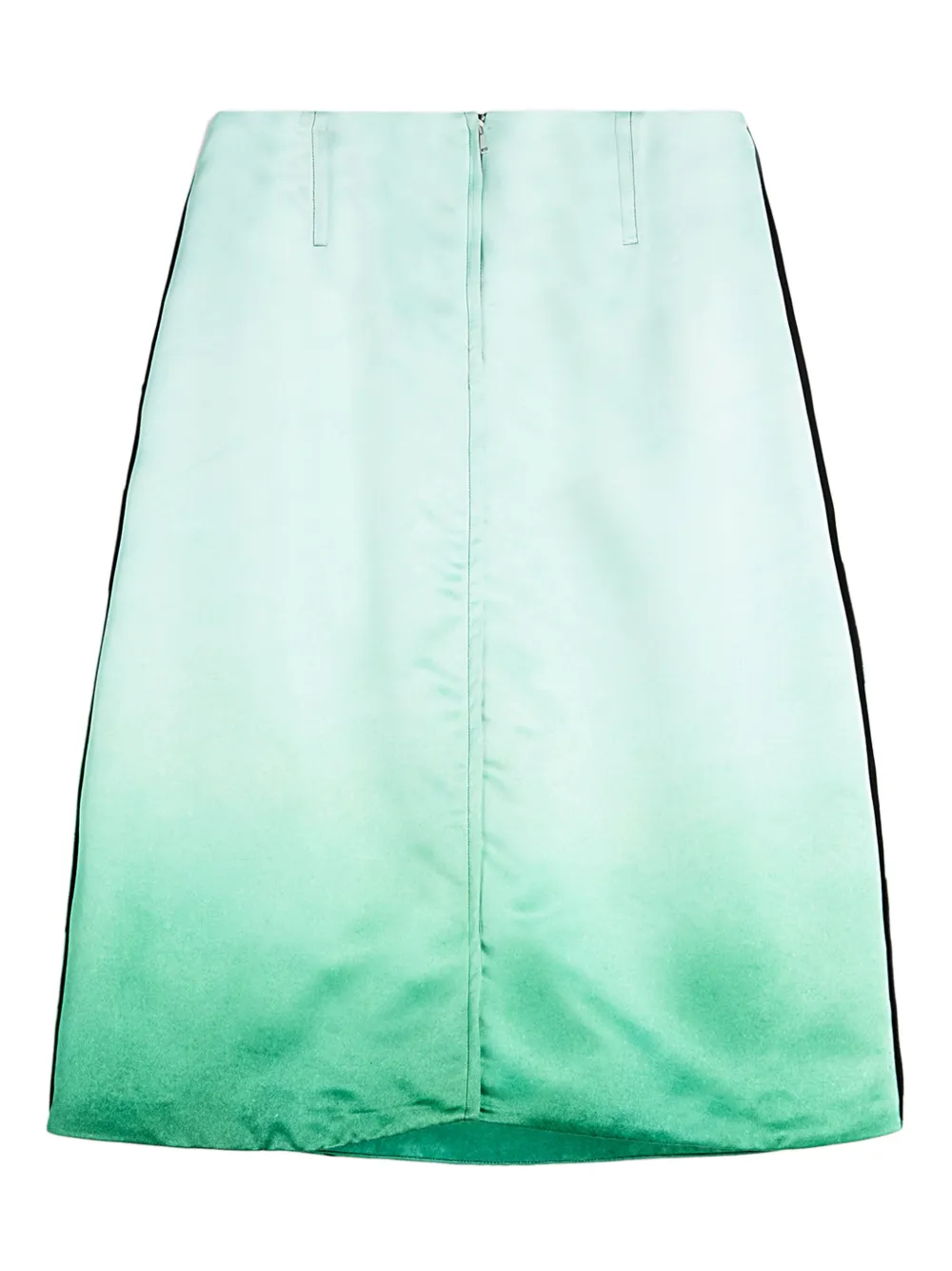 【個性的デザインが光る】Jil Sander サテン プリントスカート Jil Sander プリント サテンスカート | グリーン | FARFETCH JP