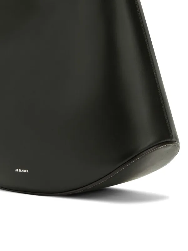 Jil Sander Medium Eldorado Shoulder Bag | Black | FARFETCH