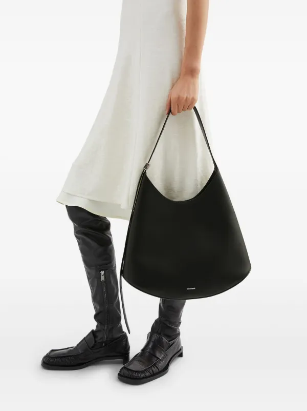 【JIL SANDER】ジルサンダー Eldoradoミディアムバッグ ブラック THE ELDORADO BAG