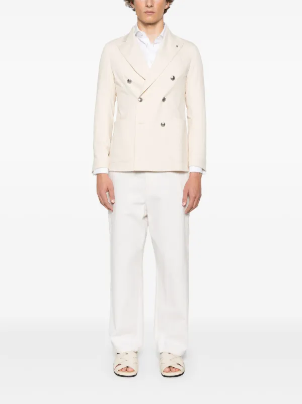 Tagliatore Darrel Blazer | Neutrals | FARFETCH AE