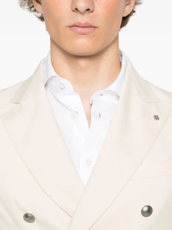 Tagliatore Darrel Blazer | Neutrals | FARFETCH AE