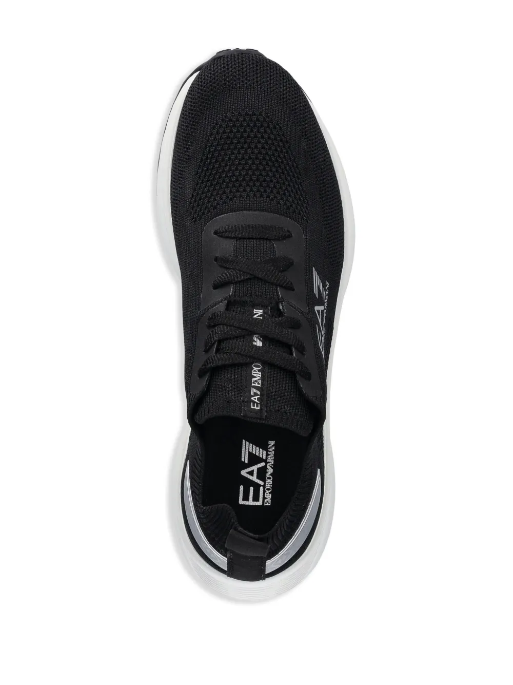 Ea7 Emporio Armani Maverick sneakers Zwart