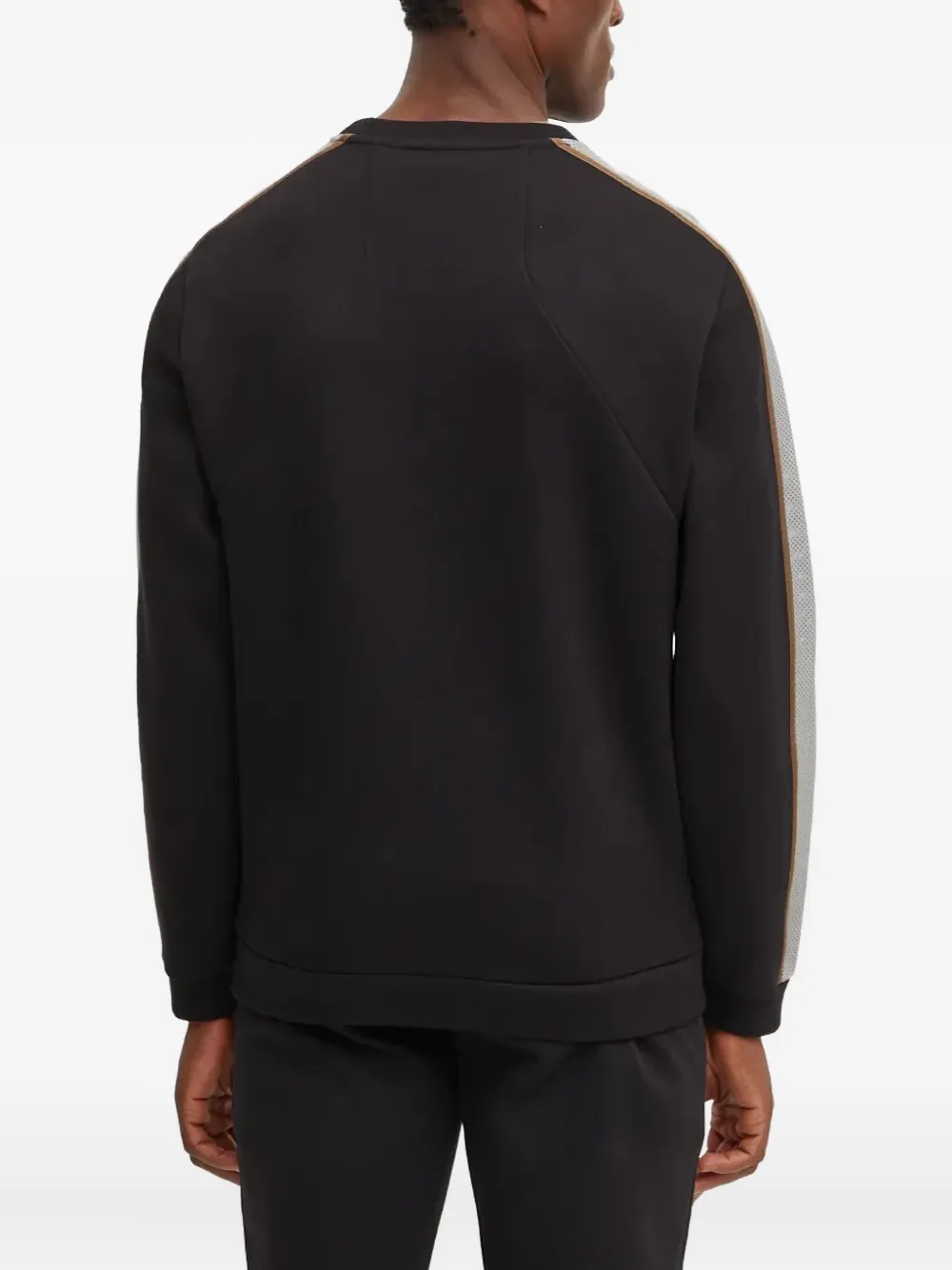 Ea7 Emporio Armani Sweater met logoprint Zwart