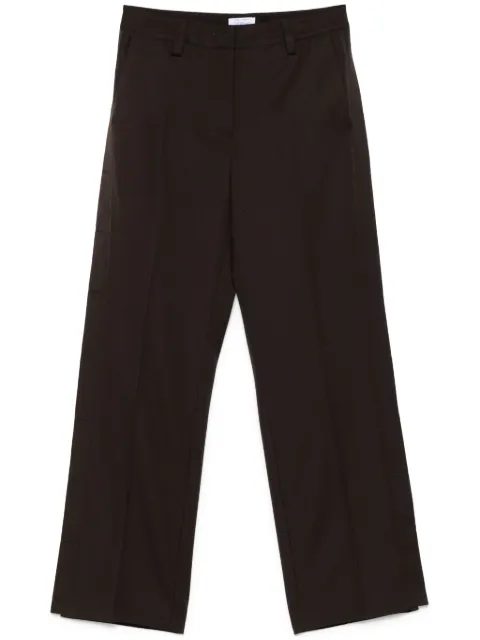 Off-White virgin-wool wide-leg trousers 