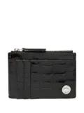 Versace Pre-Owned crocodile-effect leather card holder - Black