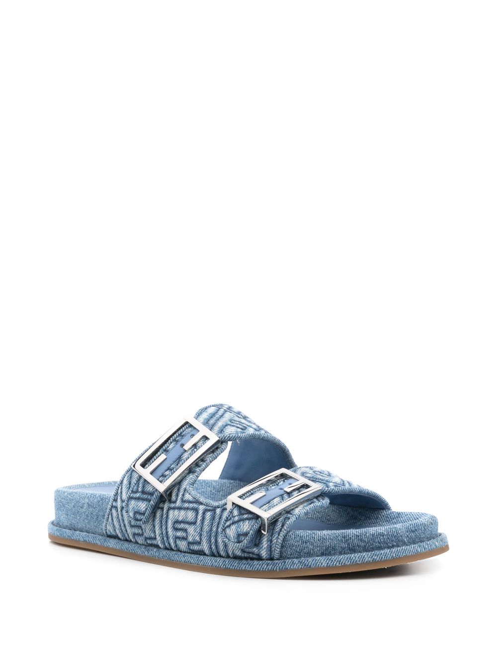 Fendi Pre-Owned Feel sandalen - Blauw