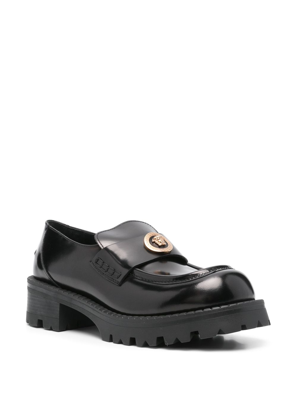 Versace Pre-Owned Alia loafers - Black