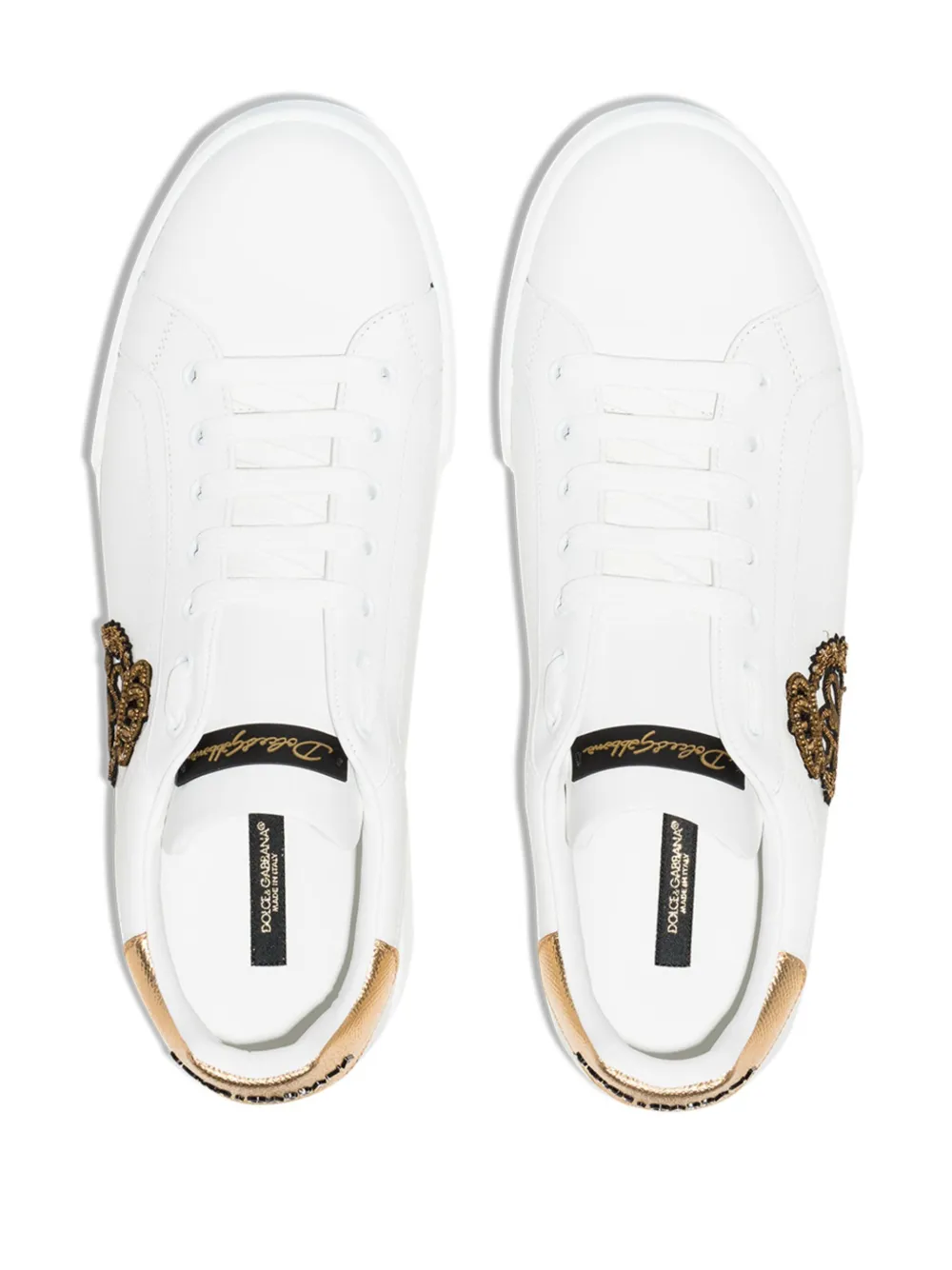 Dolce & Gabbana Pre-Owned Portofino sneakers - Wit