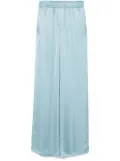 Herno satin palazzo pants - Blue