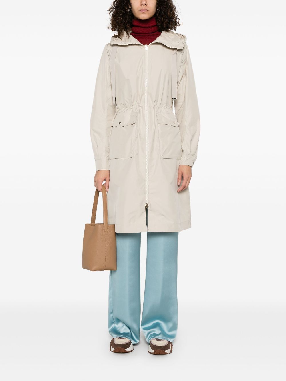 Herno hooded coat - Neutrals