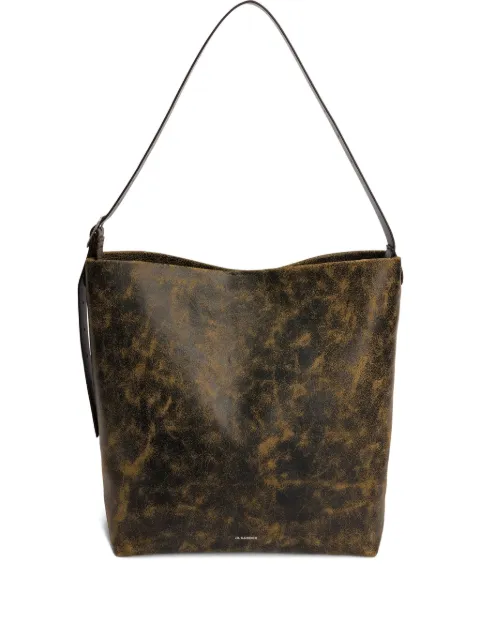Jil Sander bolsa de hombro de cuero
