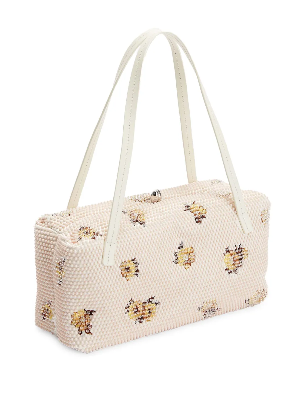 Jil Sander Goji Pillow kleine shopper Wit
