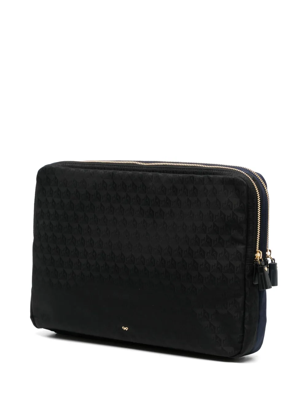 Anya Hindmarch A5 organizer duo buidel - Blauw